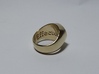 Simple Signet Ring 3d printed 