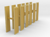 1/64th Window Shutters set of 6  3d printed 