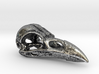 Small Raven Skull Necklace 3d printed 