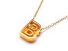 B Letter Pendant (Necklace) 3d printed B Letter Necklace