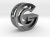 G Letter Pendant (Necklace) 3d printed 