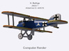 Hans Bethge Albatros D.I (full color) 3d printed 