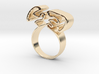 Bended ring 3d printed 