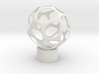 Lamp Voronoi Sphere 3d printed 