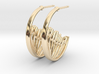 Mitosis Anaphase Hoops - Science Jewelry 3d printed 