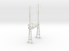 CATENARY PRR LATTICE SIG 2 TRACK 2-3PHASE N SCALE  3d printed 