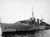 Nameplate HMS Latona 3d printed Abdiel-class fast minelayer HMS Latona.