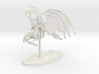 Undead Pegasus with Plague Rider 3d printed 