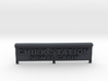 Chirk Signal Cabin Nameplate 3d printed 
