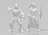 Mortal Kombat Scorpion swords DnD miniature games  3d printed 