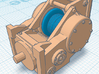 1/64th Logging Bulldozer cable 4 roller winch 3d printed 