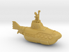  1:144 Scale Yellow Submarine Miniature Model 3d printed 
