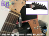 Pik6 G-Bling Guitar Gear 3d printed Pik6 gbling fingernail