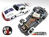 Chassis for Scalextric Porsche 935K (AiO-S_Aw) 3d printed Chassis compatible with Scalextric model  (slot car and other parts not included)