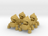 Dino Cannon 6mm set miniature models epic infantry 3d printed 