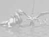 Hydra monster Infantry Epic 6mm fantasy miniature 3d printed 
