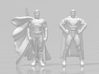 Superman Classic HO scale 20mm miniature model set 3d printed 