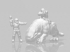 SW Sandtroopers on dewback 6mm miniature models wh 3d printed 