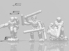 Mando warriors Jetpack 6mm miniature models set wh 3d printed 