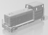 Diesellokomotive KHD V6M 436 R - Oberteil 3d printed Oberteil und Unteil mit Griffstangen
