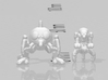 Star Wars Droidekas 6mm Infantry Epic miniature wh 3d printed 