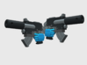 20x Standard M2 Suppressor Pistols (L&R) 3d printed 