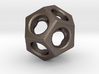 Dodecahedron - thick web 3d printed 