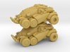 Armadillo APC 6mm vehicle miniature models set GOW 3d printed 