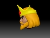 King He-man Head Vintage 3d printed 