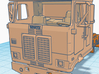 1/64th Glass for White Sleeper Cabover 3d printed cab this file is designed for