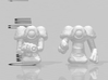 War of the Worlds Martians 6mm miniature model set 3d printed 