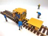 N Scale Speeder Set with Figures 3d printed 
