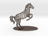 Voronoi Rearing Horse 3d printed 