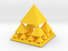 Fractal Pyramid 3d printed 