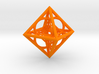 Nested octahedron 3d printed 