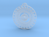 Nettle Hill Warwickshire Crop Circle Pendant 3d printed 