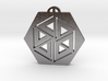 Froxfield  Wiltshire Crop Circle Pendant 3d printed 