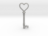 heart key 3d printed 