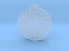 Martinsell Hill Wiltshire Crop Circle Pendant 3d printed 