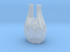 weird two-hearted vase 3d printed 