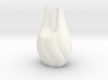 weird two-hearted vase 3d printed 
