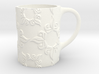 mug_leaves 3d printed 