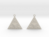 sierp inv earrings 3d printed 