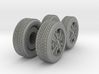 Earthrise Bluestreak Wheels & Tires Combo 3d printed 