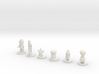 Mario-Inspired Chess Set
 3d printed 