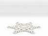 Snowflake Ornament
 3d printed 