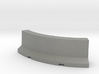 Jersey Barrier Curved 1/76 3d printed 