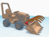 1/64th Bucket and claw for Ventrac Tractor 3d printed 