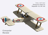 Sopwith 1½ Strutter (1A2) of Sop111 (full color) 3d printed 