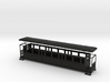 OO9 large tramway coach 3d printed 